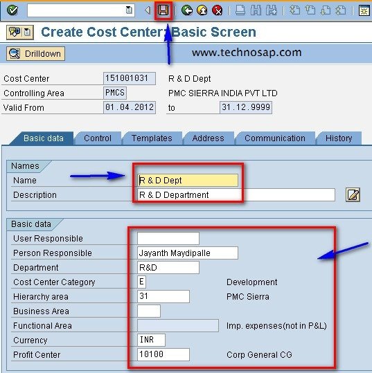 How to Create Cost Center in SAP?